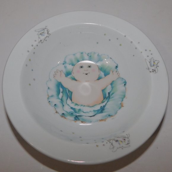VTG 1994 Royal Worcester Cabbage Patch Kids child Dinner Ware Set Plate Mug Bowl - Picture 9 of 12